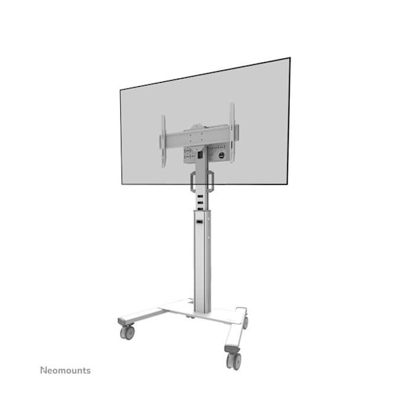 Golvstöd - NEOMOUNTS - FL50S-825WH1 - Vit - Skärm 37'-75' - Justerbar höjd 114,5-153,5 cm