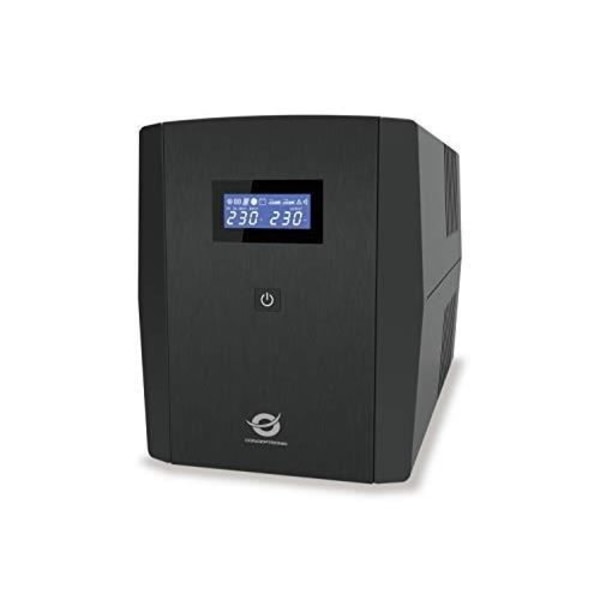 CONCEPTRONIC ZEUS04EM 2200 VA avbrottsfri strömförsörjning Svart