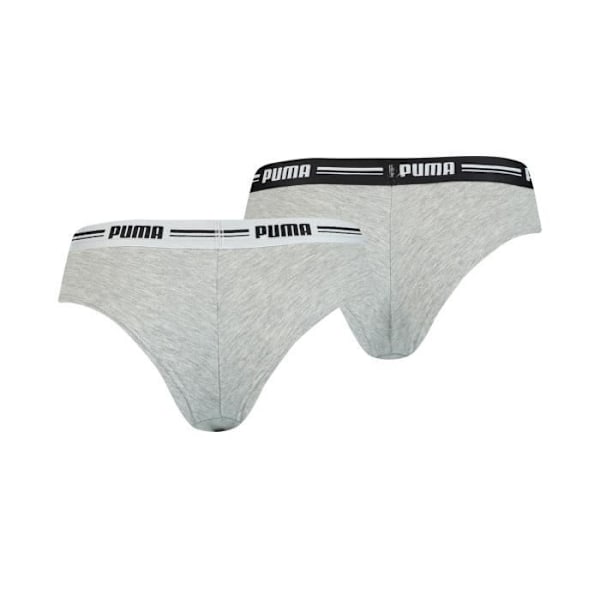 Puma damtrosor - enfärgade, 2-pack Grå S
