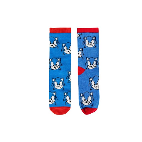 Strømper - Sonic - Pakke med 4 - Multifarvet - Komfortabel - Unisex Flerfärgad 35/38