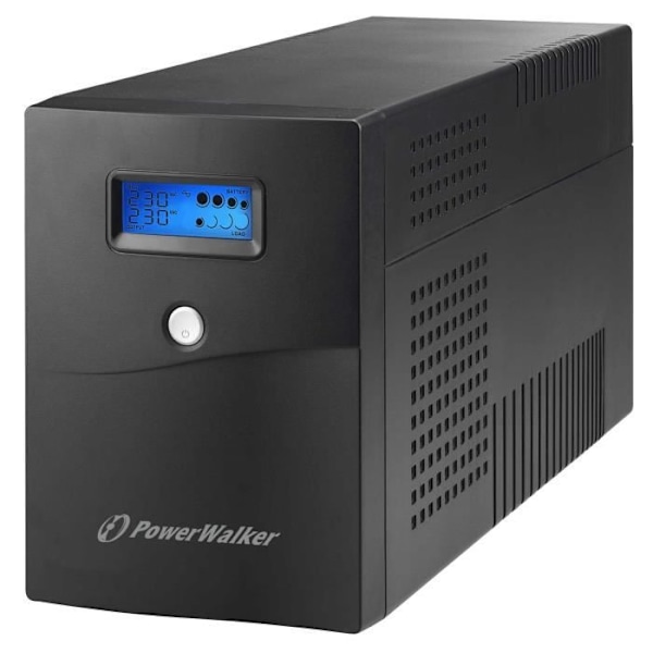 POWERWALKER VI 3000 SCL INTERAKTIVITET AF LINJE 3000 VA 1800 W (1012114) Sort