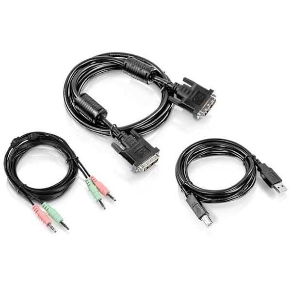 KVM-kabelsæt - TRENDnet - TK-CD06 - Audio, USB, DVI-I - Til KVM-switch TK-232DV