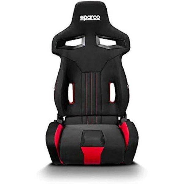 Racersæde - SPARCO - 009011NRRS - Farve Sort - Nem installation - Overlegen kvalitet Svart