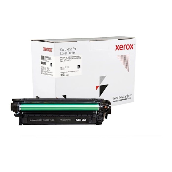Kompatibel tonerpatron - XEROX - Svart - 5500 sidor - HP-skrivare - Generisk tillbehör