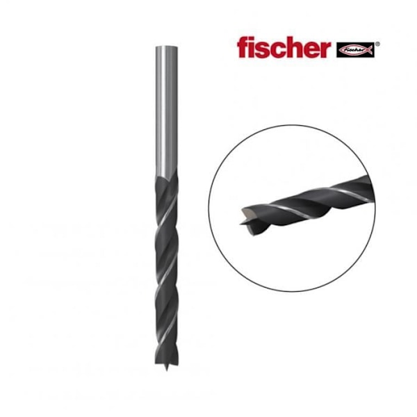 Träborr - fischer - HB 12/2K - CV stål - Centreringsspets - 1 st
