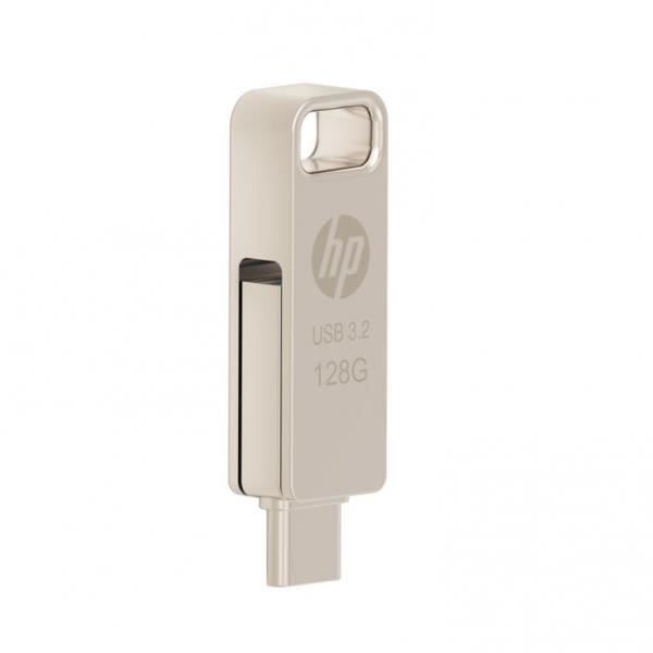 PNY HPFD206C-128 flashhukommelse - 128 GB - USB Type-A / USB Type-C - 3.2 Gen 2 (3.1 Gen 2)
