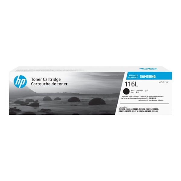 Samsung MLT-D116L sort tonerpatron med høj ydelse (SU828A) til M2625 / 2825, M2675 / 2875