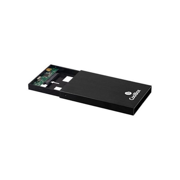 CoolBox COO-SCA-2512 Harddisk kabinet Sort Sort