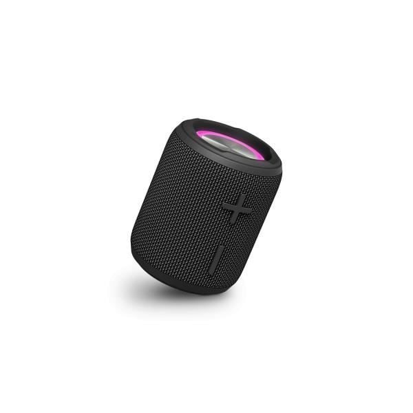 SPC Sound POWERPOOL - Kannettava Bluetooth-kaiutin, kompakti, valaiseva rengas, 20 tunnin akunkesto, 14 W, True Wireless Stereo, IPX7