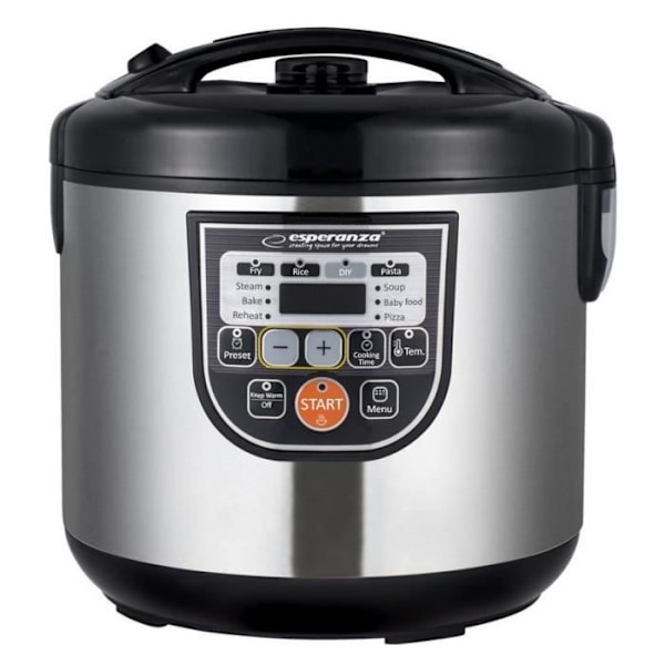 Multicooker Esperanza Cooking EKG011 BESTSELLER 5L Grå