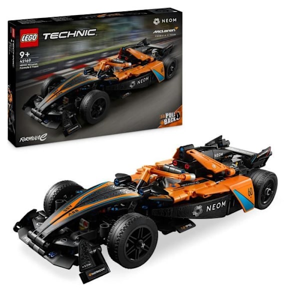 LEGO Technic 42169 NEOM McLaren Formel E racerbil, billegetøj, kreativ legegave
