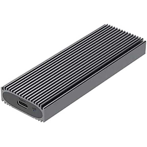 AISENS - ASM2-023GR - Eksternt kabinet til M.2 SSD NVME A USB3.2 GEN2, Grå Grå