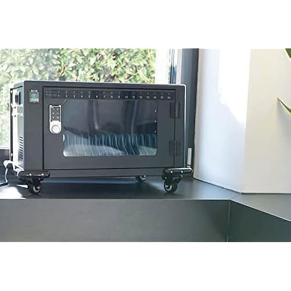 Mobil Opladningsskab - DIGITUS - 16 USB-C-porte - Op til 14 Tommer - Kompakt & Mobil