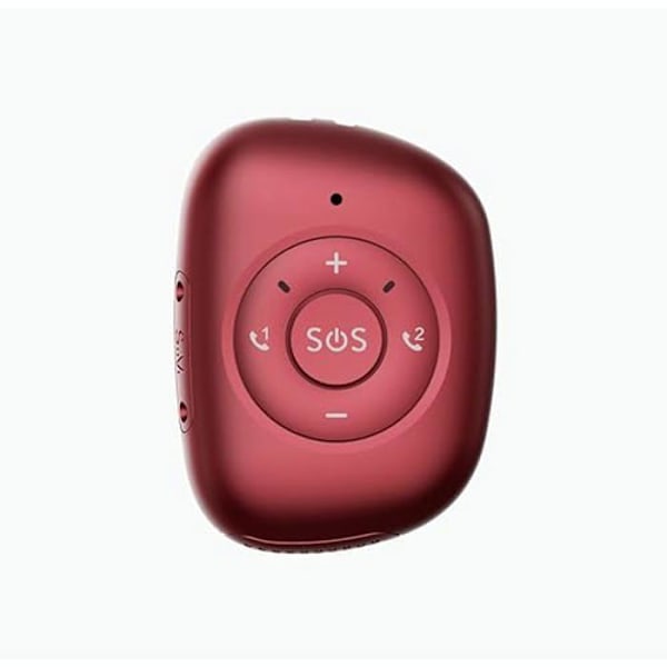 LEOTEC Smart Tracker Anti-Lost 4G GPS punainen