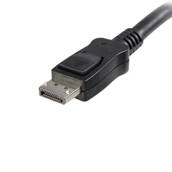 50 cm: n 4K DisplayPort-kaapeli - DP: stä DP: ään - 0,5 m DP 1.2. 4K: n kaapeli lukolla - M / M - DISPL50CM