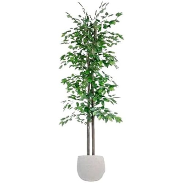 Puu - KOTI ESPRIT - 80 x 80 x 180 cm - Polyesteri ja puu - Monivärinen - Koristeellinen Flerfärgad