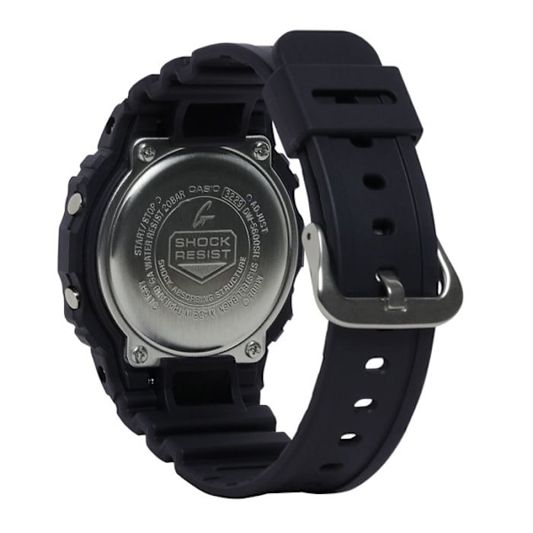 Klocka - Casio - DW-5600BBR-1ER - Svart Plast - Vattentålig 20 bar - Digital Svart