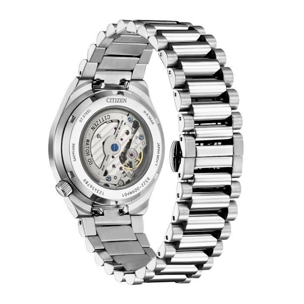 Citizen NK5010-51X Miesten Kello - Hopea Ruostumaton teräs - 40mm - Vedenkestävä 5 bar Pengar