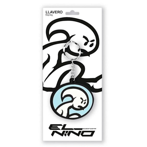 Avainlenkki - El Niño - Elämä on Hauskaa - Metalli ja muovi - 80 x 30 mm - Lapsille