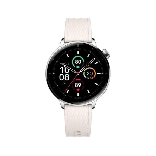 Smartklocka - ONEPLUS - OnePlus Watch 3 - 43mm - Rostfritt stål - Silver