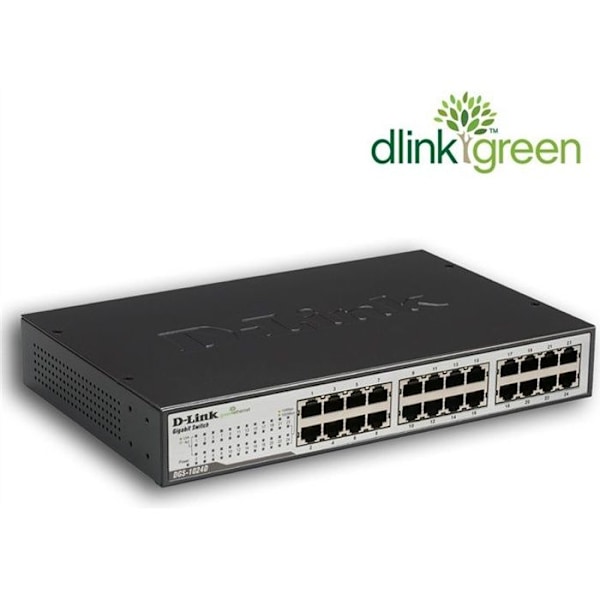D-Link 24-porttinen kytkin DGS-1024D/E