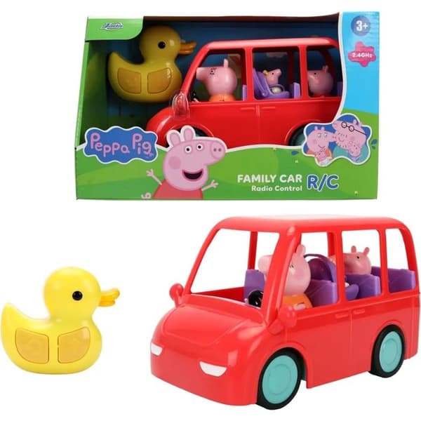 Peppa Pig perheauto Färgad