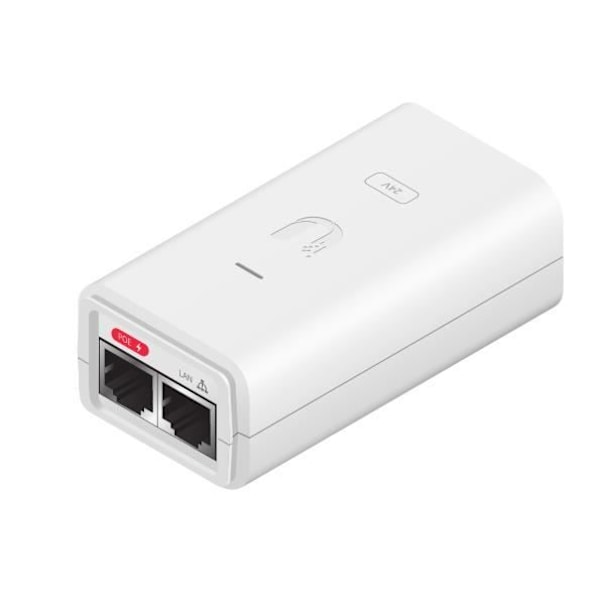 Ubiquiti Networks POE-24-12W-G-WH adapter og injektor PoE Gigabit Ethernet 24 V