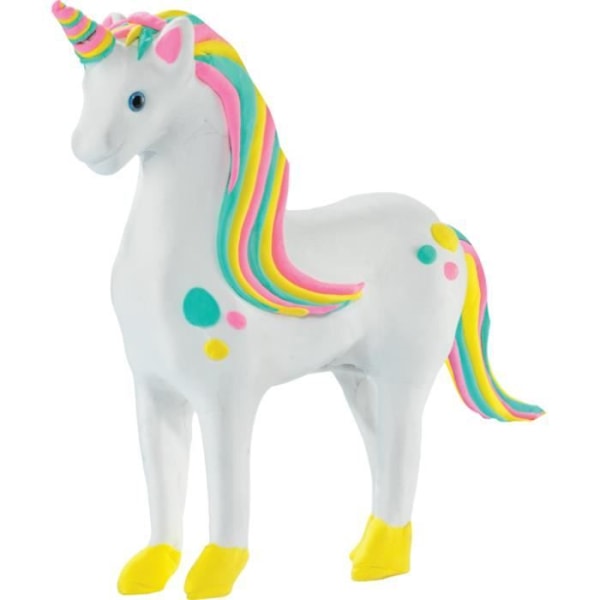 Modelleringsspel - MAPED - Unicorn - Komplett boxset - För tjejer från 6 år och uppåt Blå, rosa, gul