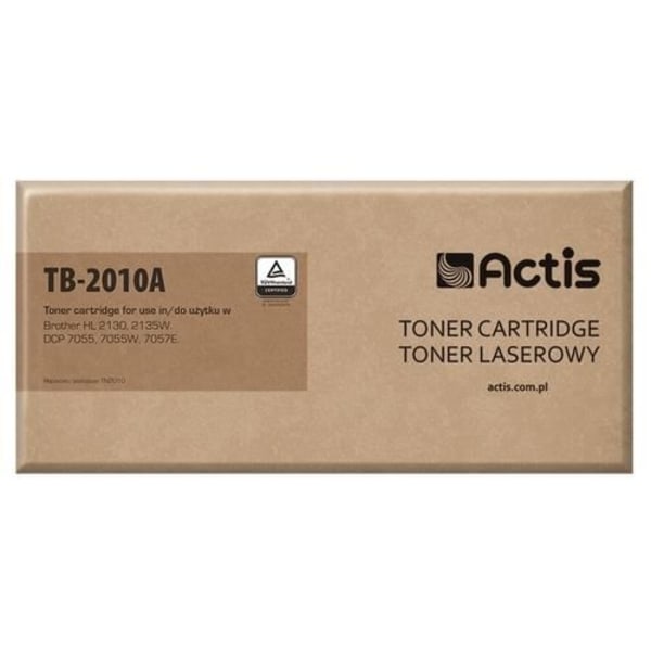 Laserpatron ACTIS - Brother TN-2010 - Sort