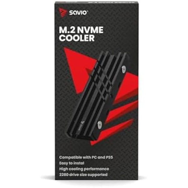 Ventilator og køleprofil - Savio - AK-60 - Bredde 11 cm - Højde 5,5 cm