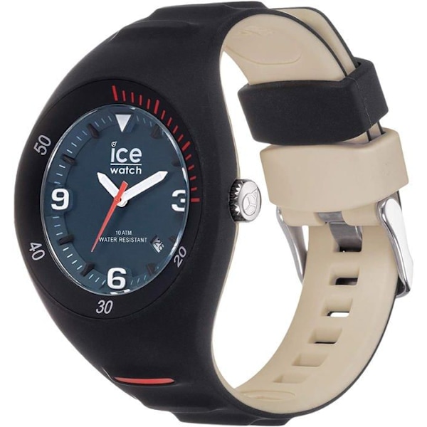 Kello - ICE WATCH - P. Leclercq Mustat siniset farkut - Silikoni/Muovi - Vedenpitävyys 10 Atm - Urheilullinen Kvartsrörelse