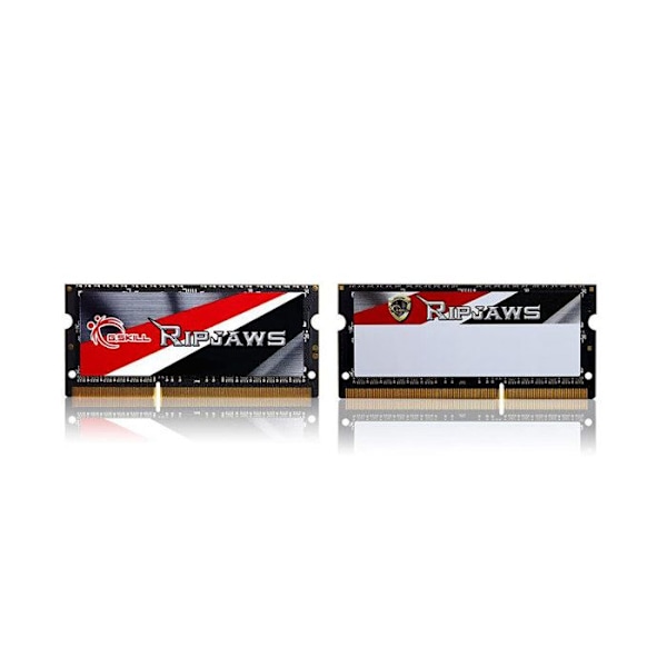 G.SKILL Ripjaws Series 16 GB DDR3 1600 MHz SO DIMM 204 stikker RAM