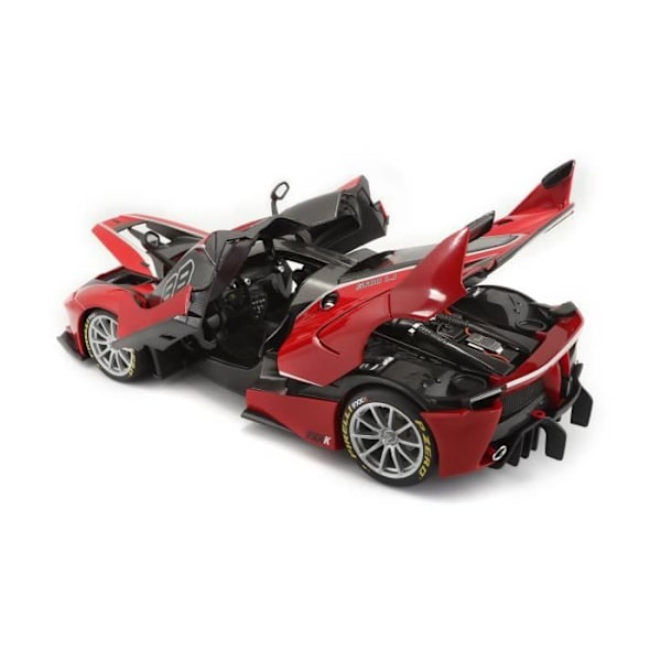 Keräilijän auto - BBURAGO - Ferrari Signature FXXK - Punainen - Mittakaava 1/18 Ferrari Signature FXXK röd