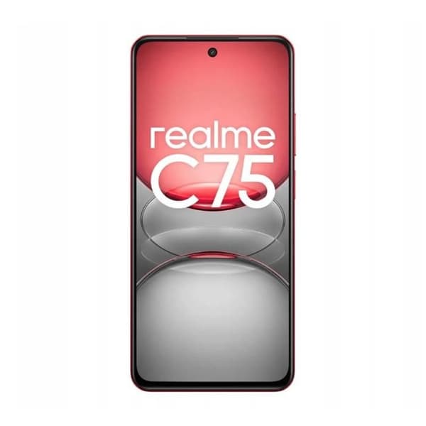Realme C75 4G 8 Gt/256 Gt Punainen (Ruby Red) Kaksois-SIM