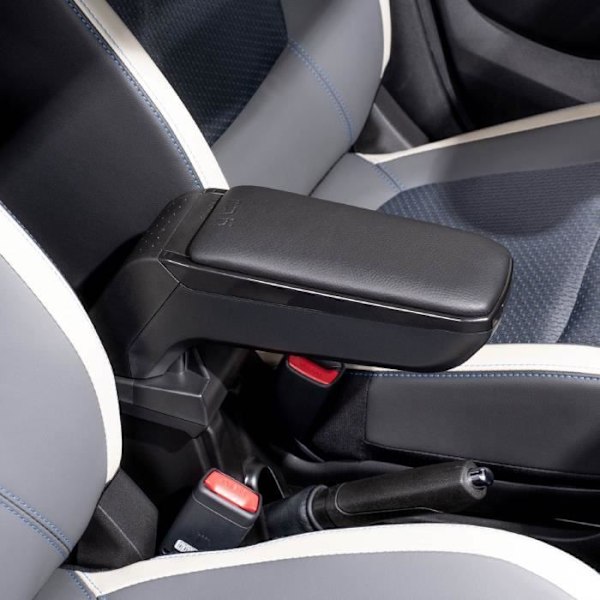 Käsinoja - RATI - ARMSTER S - MAZDA 2 2007-2014 - Kasvipohjainen nahka - Sisältää säilytyksen svart
