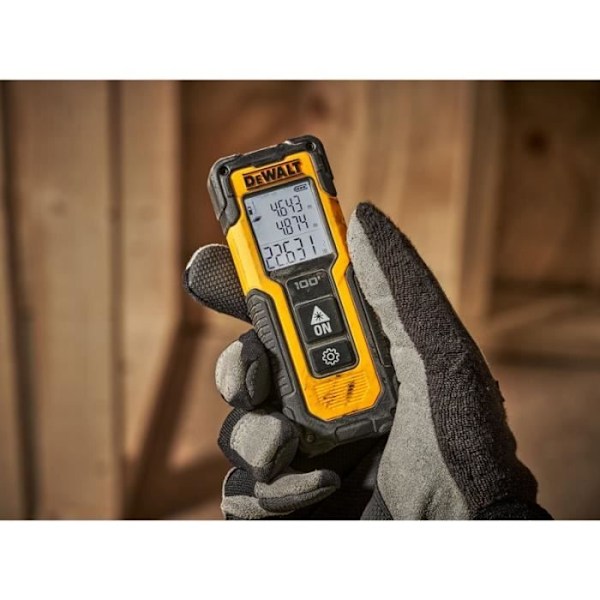 DEWALT DWHT77100-XJ laser mittalaite - 30m - Etäisyyksien mittaamiseen - Paristo - Tarkkuus 1mm