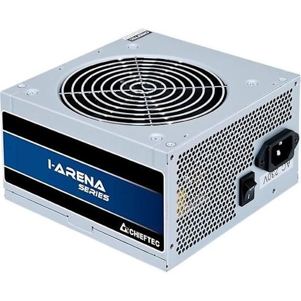 Chieftec IArena Series GPB-400S strømforsyningsenhed - 400 Watt Sølv
