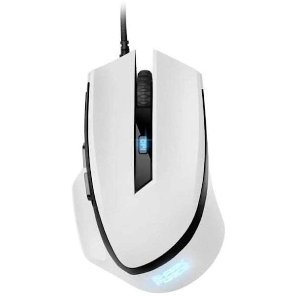 Souris Gaming - Sharkoon - SHARK Force II - Hvid - 4200 dpi - Programmérbar Hvid