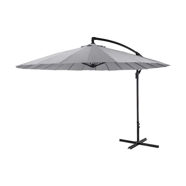 Parasol - AMBIANCE - Ambiance 3 m - Hvid - Optimal beskyttelse - Elegant design