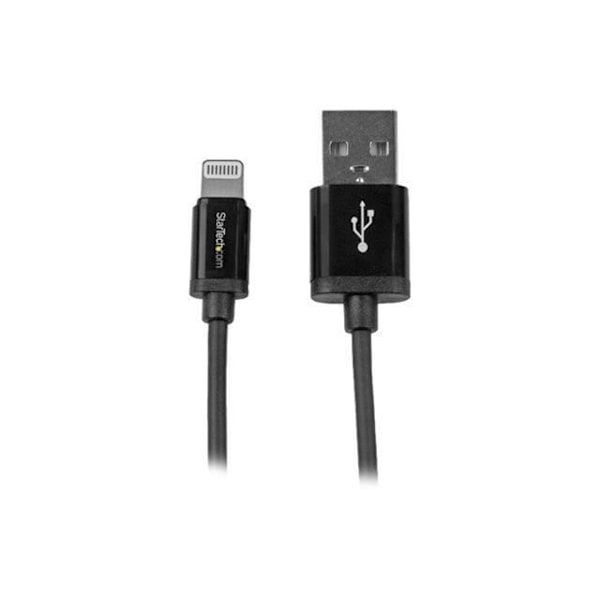 Lightning-kaapeli USB:lle 1m - STARTECH - USBLT1MB - Synkronointi ja lataus - Kaksoiseristys - Musta