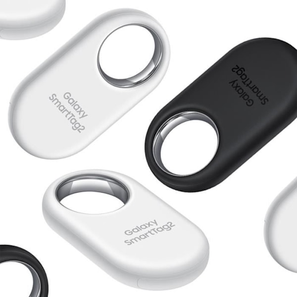 Samsungin matkapuhelintarvikepaketti 4 kpl Galaxy SmartTag2 mustavalkoinen