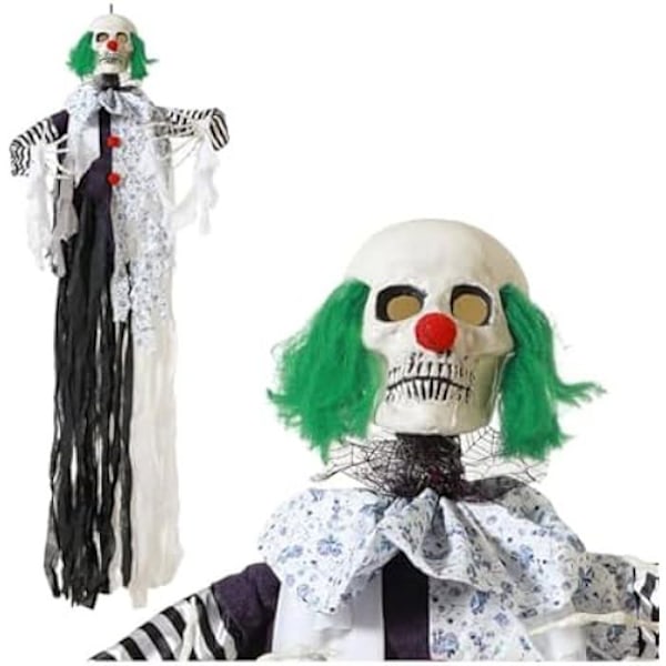 Halloween dekoration - BigBuy Home - Clown - 160 x 116 cm - Flerfärgad - För barn mångfärgad