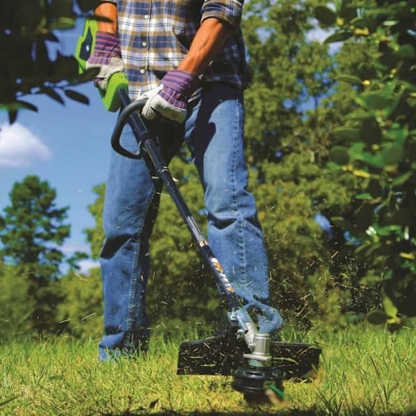 Greenworks Græstrimmer og 4 Ah 40 V batterikit GD40BC 1301507UB