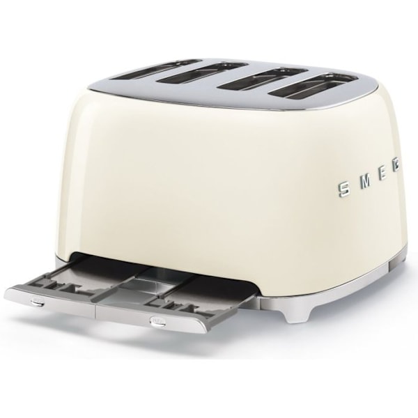SMEG 4 viipaleen paahtoleivän - 2000W B Kermanvärinen TSF03CREU