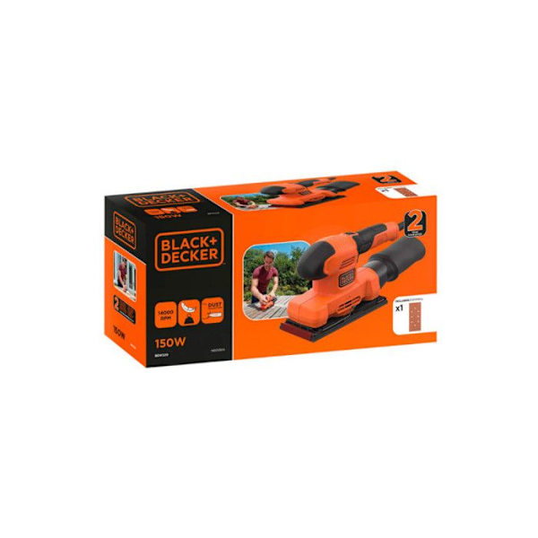 Levigatrice Orbit.150w - Black&Decker - BEW220-QS Orange