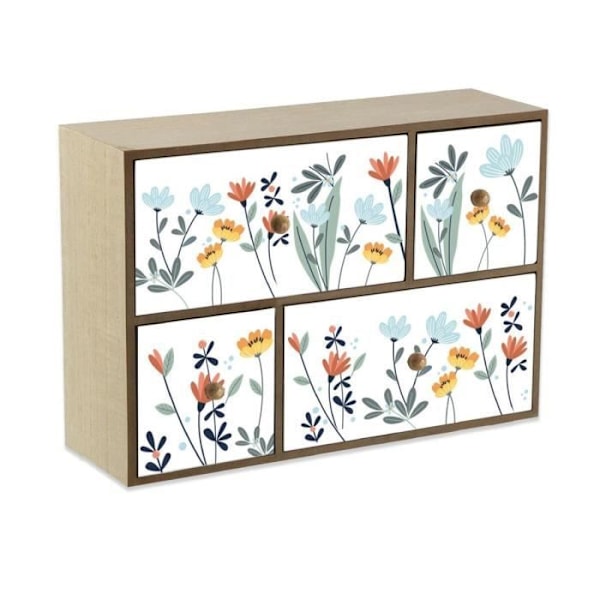 Smykkeskrin - Versa - Selene - 11 x 32 x 32 cm - MDF træ - Elegant Elegant