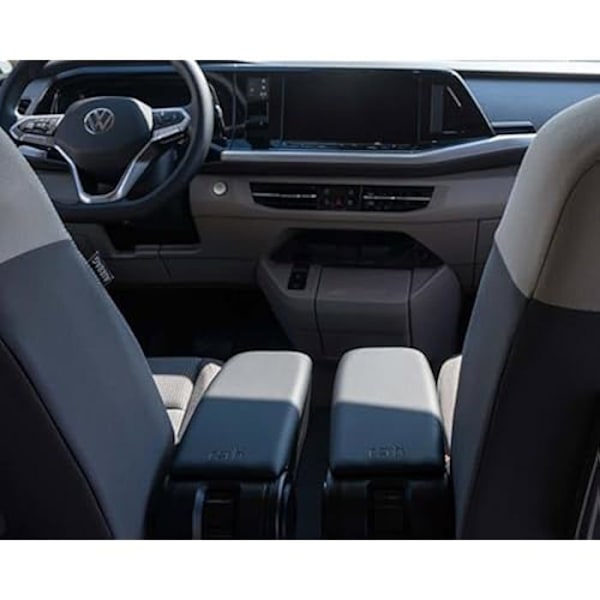 Käsinoja - RATI - ARMSTER 3 SM - Yhteensopiva VW T5 2003-2016 - Musta keinonahka - Ergonominen Svart