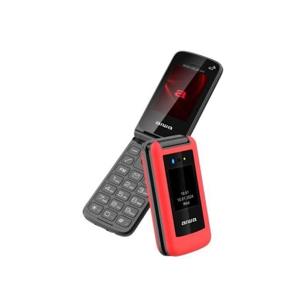 Aiwa Fp-30-4g Rød - Mobil 2.4"