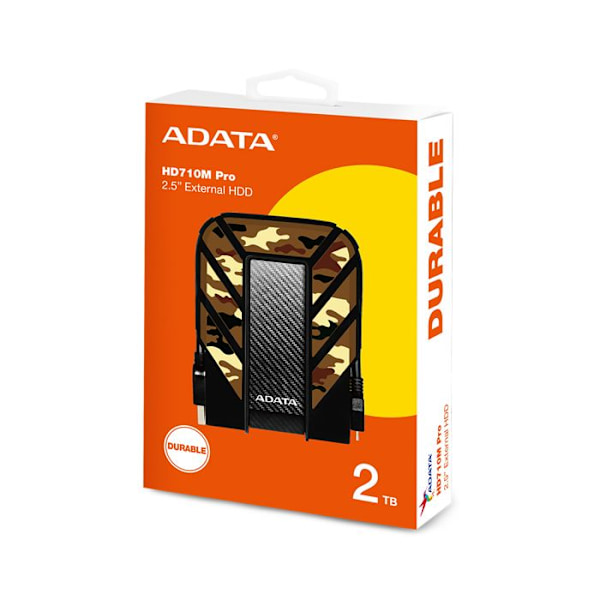 ADATA HD710M Pro 2TB USB 3.1 Camouflage ekstern harddisk