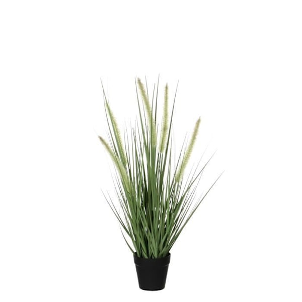 Konstgräsväxt i kruka - H53 x Ø30 cm - Grön - Glimmerdekorationer Grön